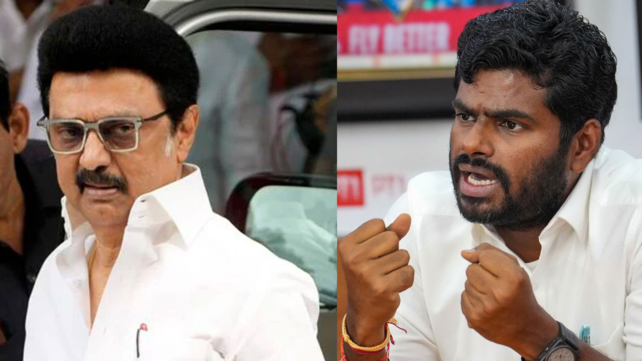 முதல்வர் மன்னிப்பு கேட்க வேண்டும்.. தலைவர் போட்டியில் நான் இல்லை- அண்ணாமலை 