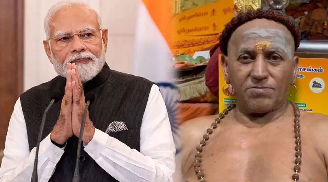 தமிழர்களுக்கு பெருமை சேர்த்தவர் மோடி-மதுரை ஆதினம் வீடியோ வெளியிட்டு புகழாரம்