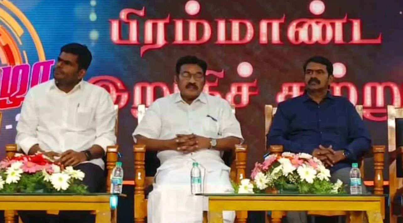 போர்த் தளபதி சீமான் – அண்ணாமலை புகழாரம்