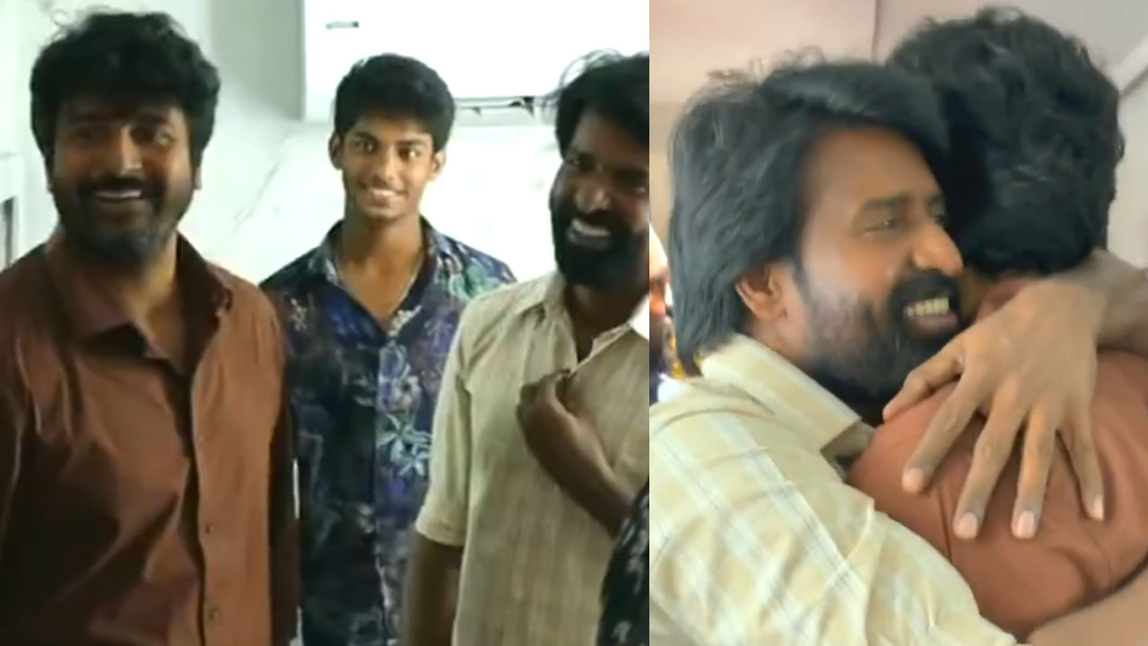 நடிகர் சூரிக்கு சர்ப்ரைஸ் கொடுத்த சிவகார்த்திகேயன்.. வைரலாகும் வீடியோ