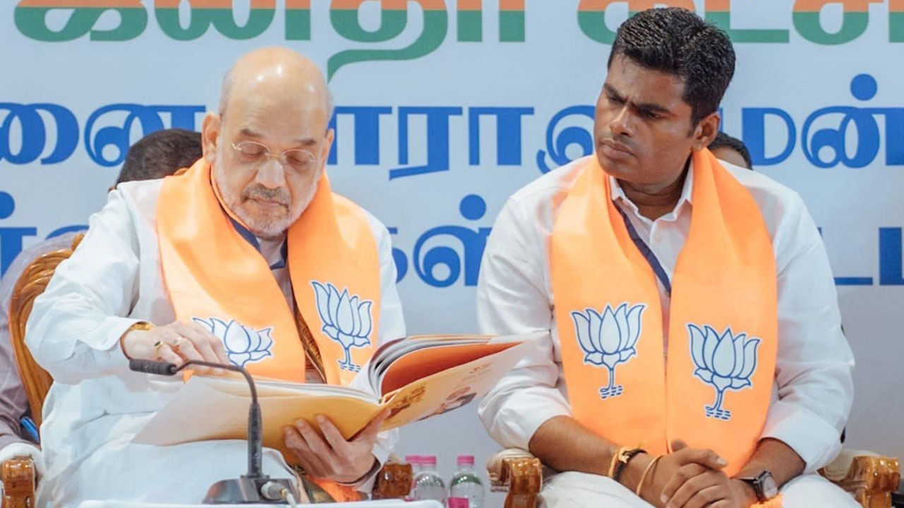 அண்ணாமலையின் நிறுவனத் திறன்களை பாஜக பயன்படுத்தும்- அமித்ஷா பதிவு