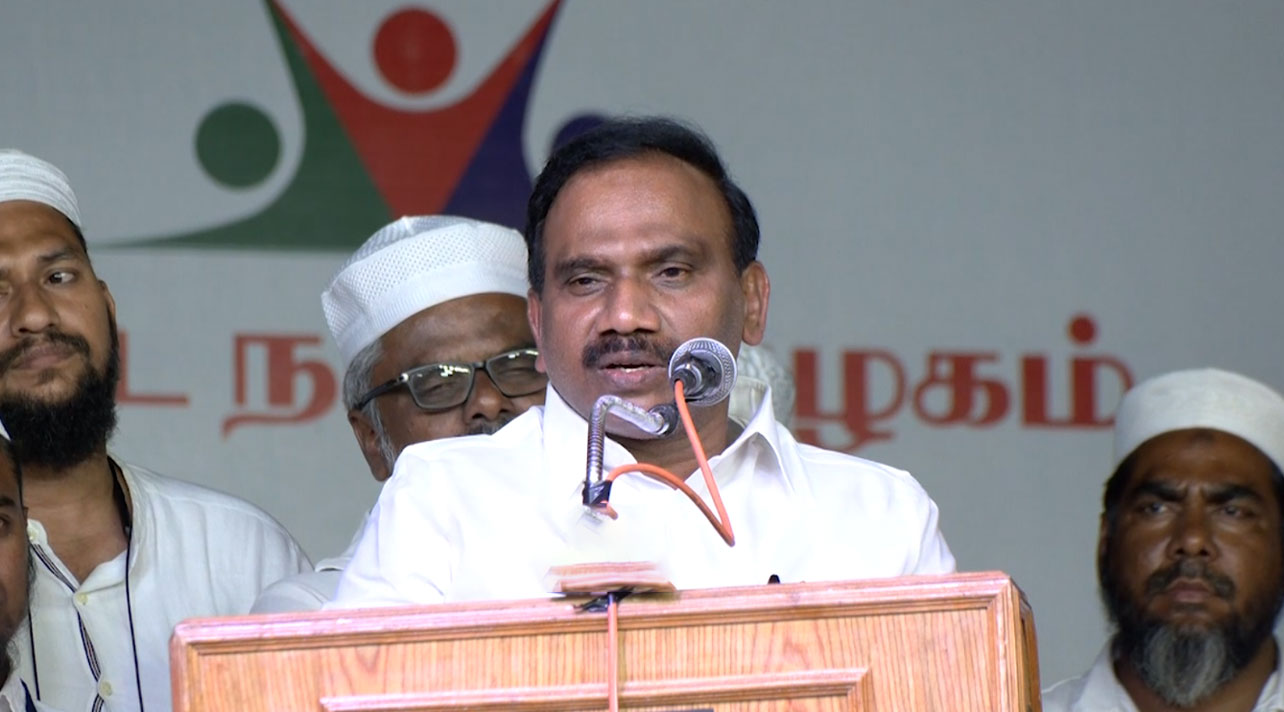 நாடாளுமன்ற அவையில் பாஜக அரசு நாடகமாடுகிறது – ஆ.ராசா குற்றச்சாட்டு 
