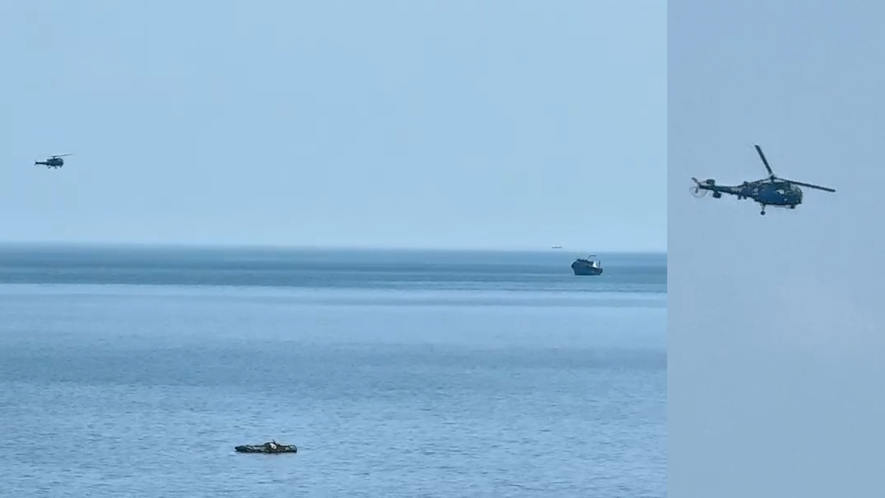 பேரிடர் காலங்களில் மீனவர்களை மீட்க  இந்திய கடற்படை பைலட்களுக்கு பயிற்சி!