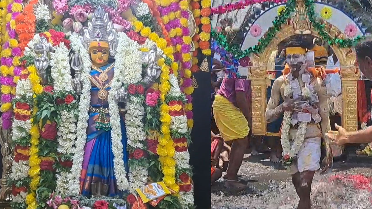 செல்லியாண்டி அம்மன் கோயில் திருவிழா.. ஆண்கள் மட்டும் செலுத்தும் நேர்த்திகடன்