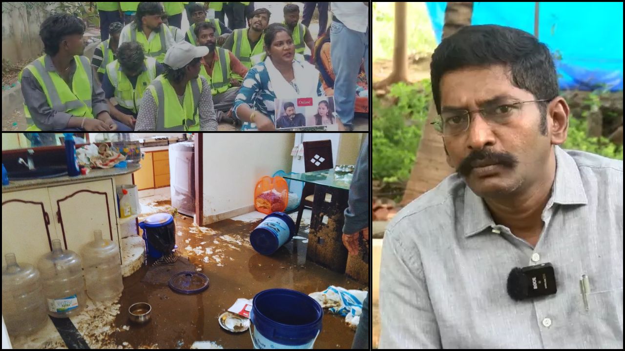 சவுக்கு சங்கர் வீட்டில் மனிதக்கழிவு கொட்டப்பட்ட விவகாரம்.. சிபிசிஐடி போலீசார் நேரில் விசாரணை!