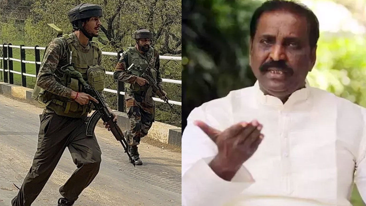 ஜம்மு-காஷ்மீர் தாக்குதல்: இந்திய அரசின் துப்பாக்கிகள் தூக்கம் கலையவேண்டும்-வைரமுத்து