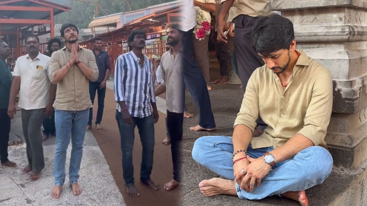 அண்ணாமலையாரை தரிசிக்க வந்த பிரபல நடிகர்...செல்ஃபி எடுத்து மகிழ்ந்த பக்தர்கள்