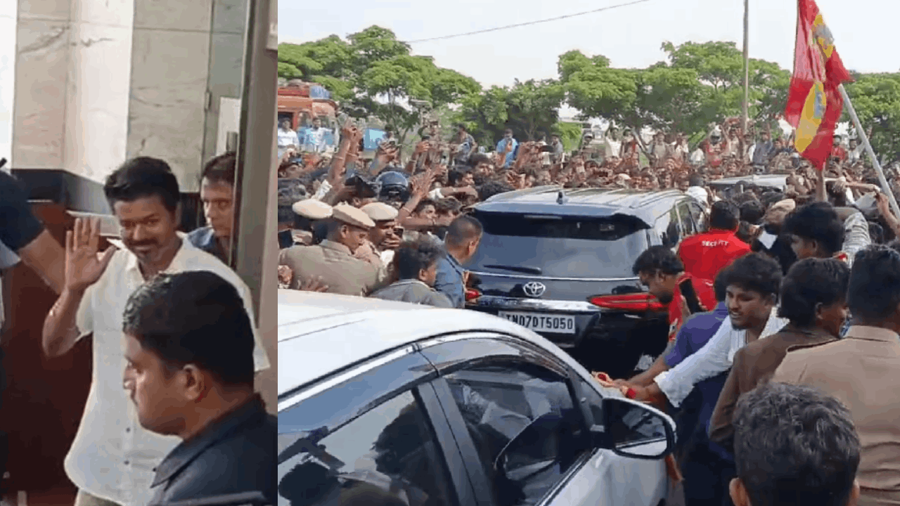 கோவைக்கு வருகை தந்த விஜய்.. தவெக நிர்வாகிகள் மீது வழக்குப்பதிவு!