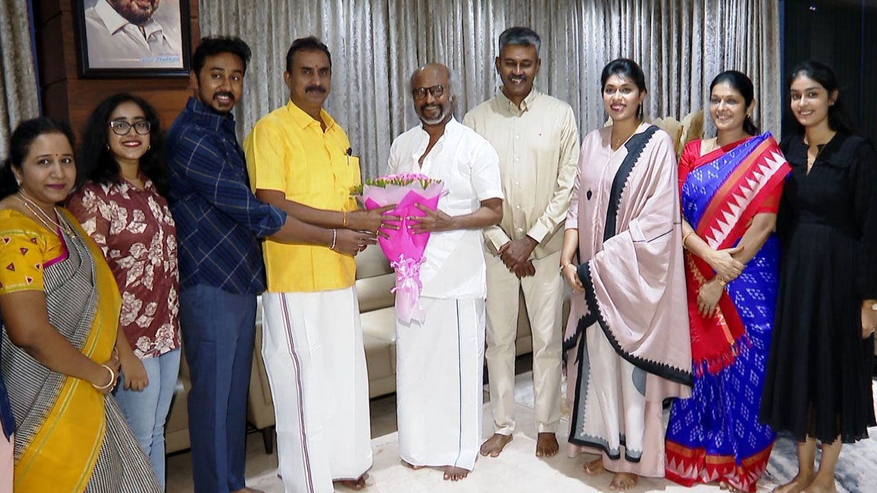 திடீரென எஸ்.பி.வேலுமணி இல்லத்திற்கு சென்ற ரஜினி.. காரணம் இதுதான்!