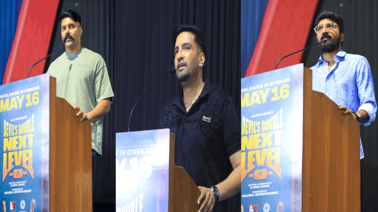  'டெவில்ஸ் டபுள் நெக்ஸ்ட் லெவல்' மிகவும் ஸ்பெஷலாக இருக்கும் - நடிகர் சந்தானம் 
