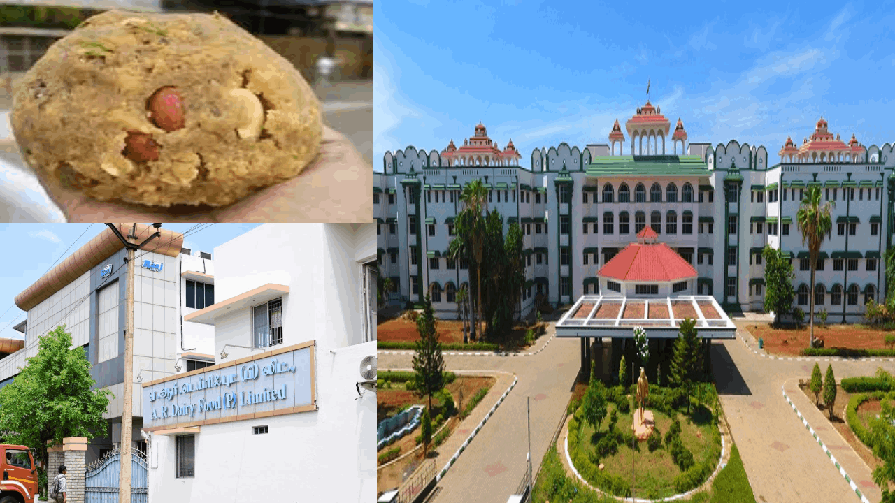 திருப்பதி லட்டு நெய் கலப்பட விவகாரம்: திண்டுக்கல் நிறுவனத்துக்கு விதிக்கப்பட்ட தடை உத்தரவு ரத்து!