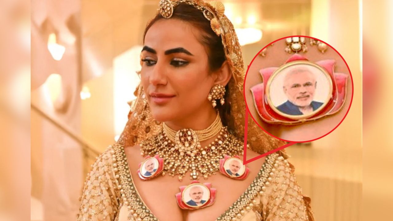 ருச்சி குஜ்ஜரின் 'மோடி' முத்து மாலை.. கேன்ஸ் திரைப்பட விழாவில் சுவாரஸ்யம்