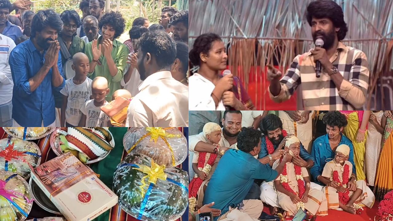 சொன்னதை செய்த நடிகர் சூரி.. தாய்மாமனாக சீர் வரிசை வழங்கி அசத்தல்!