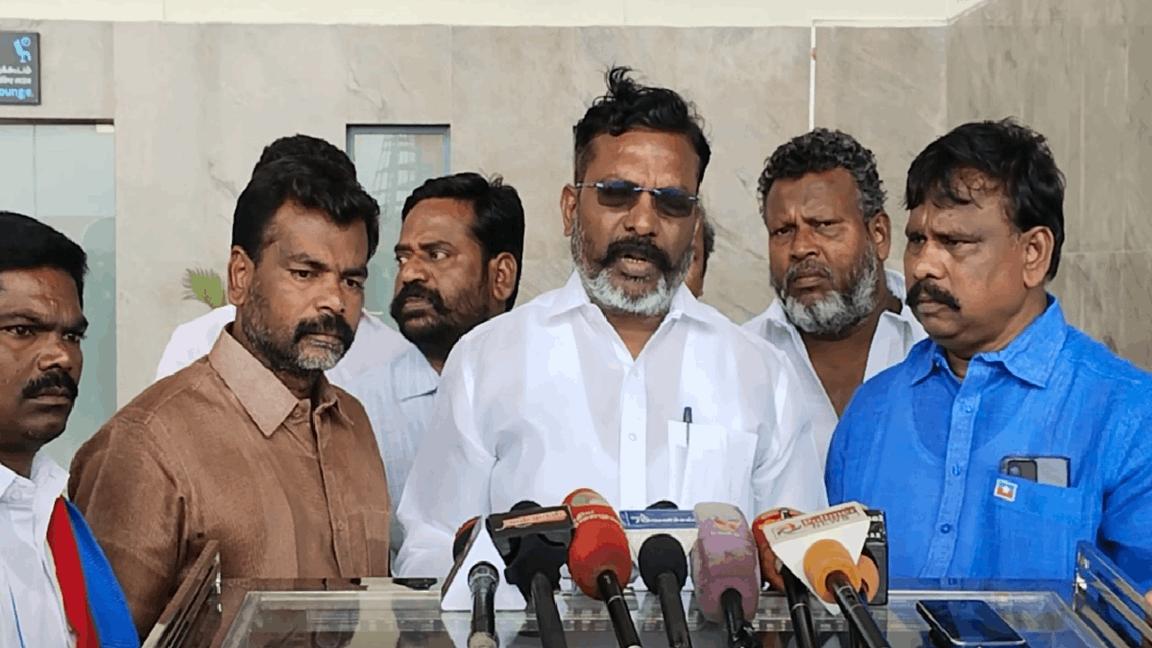 நிதி ஆயோக் கூட்டத்தில் முதலமைச்சர் பங்கேற்காதது அடையாள போராட்டம் - திருமாவளவன்