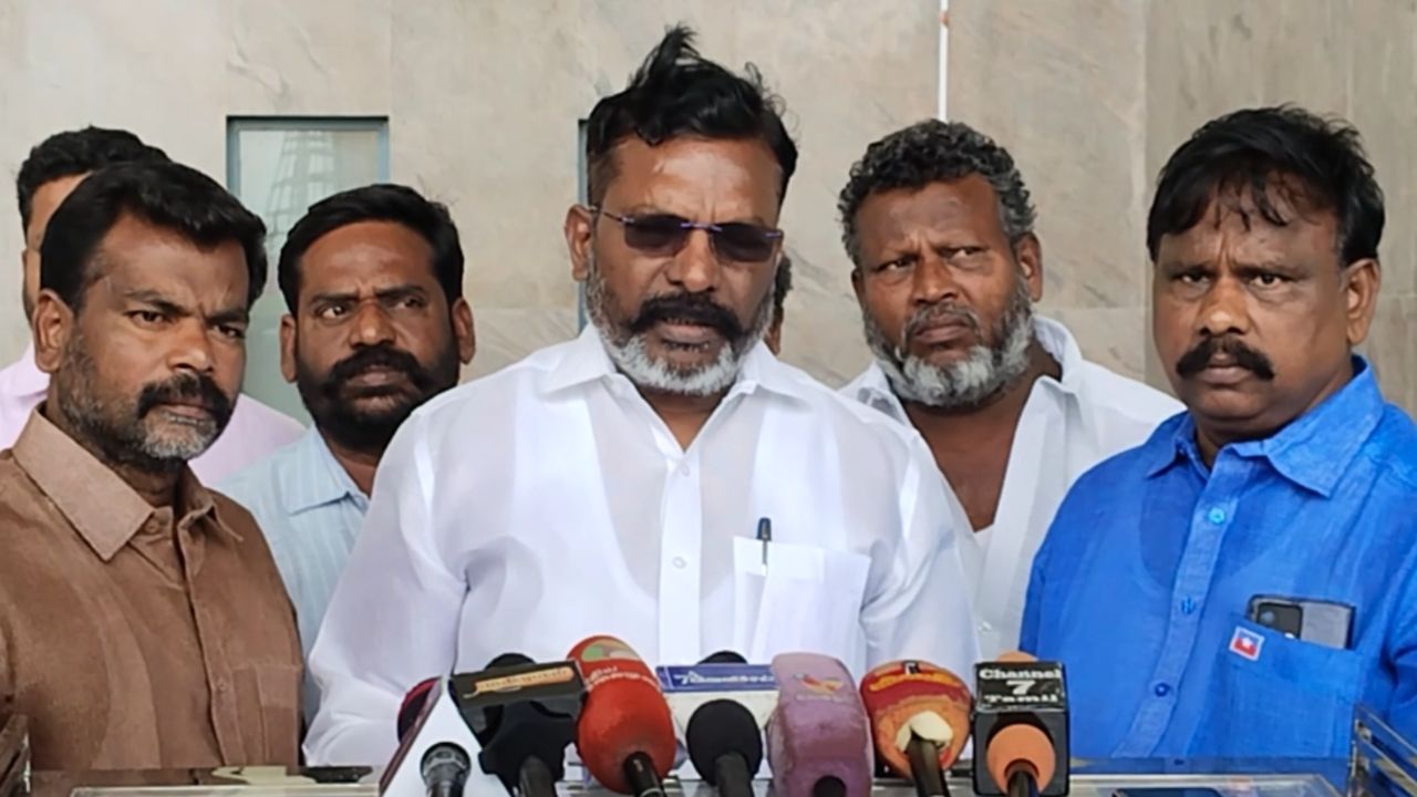  முதலமைச்சரை விமர்சிப்பது அரசியல் உள்நோக்கமுடையது - திருமாவளவன்