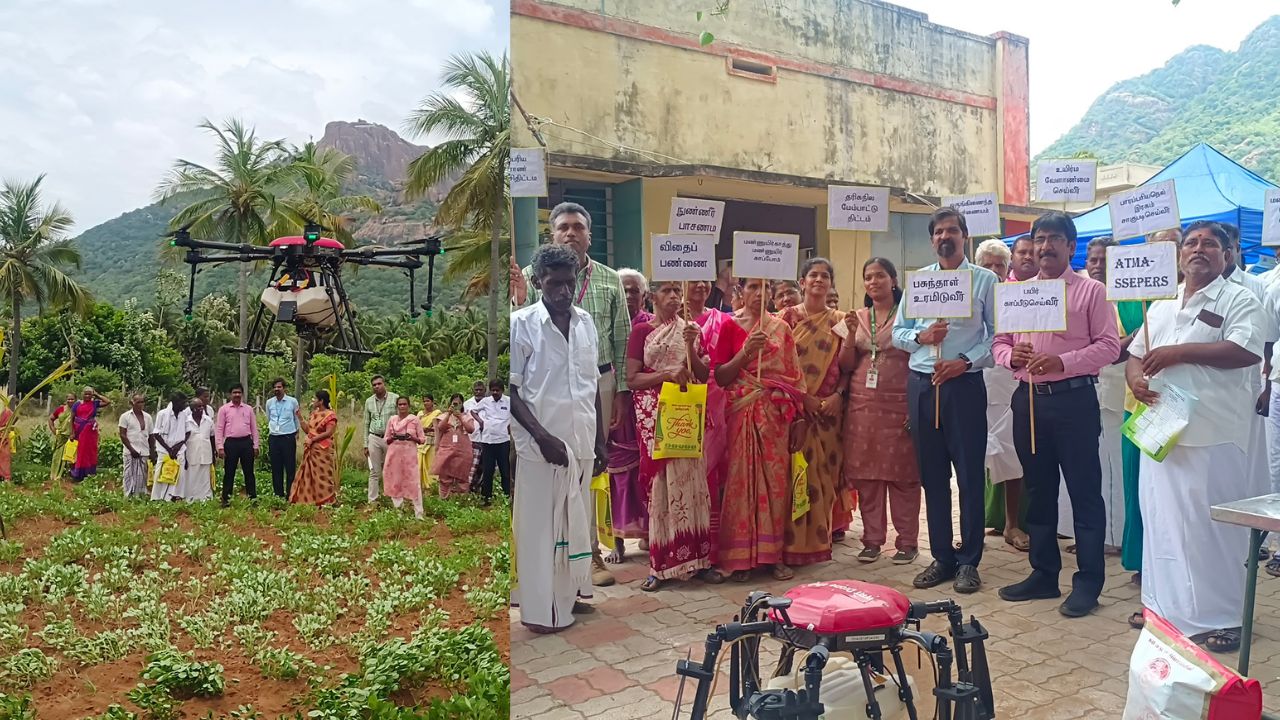 ’வளமான விவசாயி நாட்டின் பெருமை’ - சிவகங்கையில் வேளாண் வளர்ச்சிக்கான பிரச்சாரம் தொடக்கம்