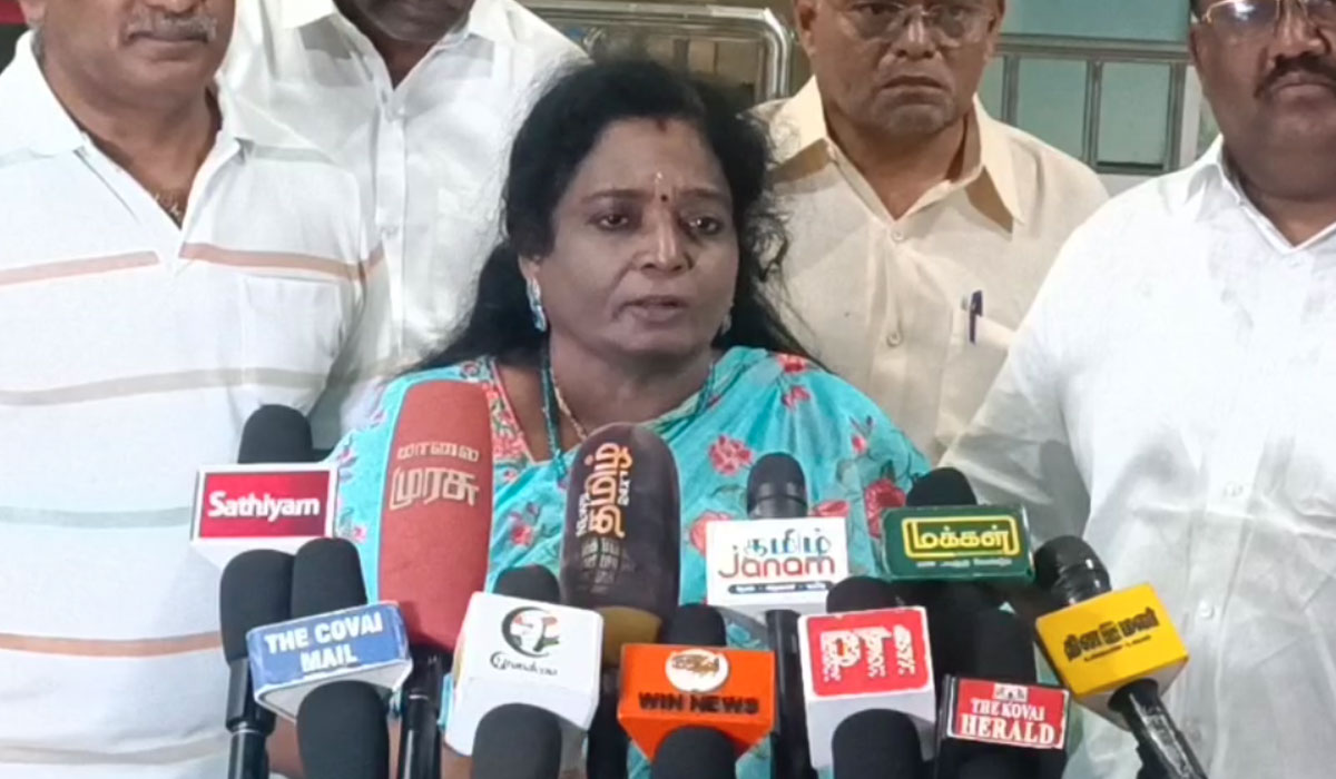 திமுக பொதுக்குழுவில் முப்படையை பாராட்டி இருக்கலாம் – தமிழிசை செளந்தரராஜன் ஆதங்கம் 