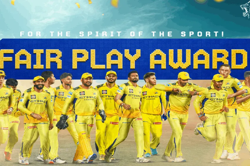IPL2025: 7 FOR A REASON.. 7-வது முறையாக Fair Play விருது வென்ற CSK!