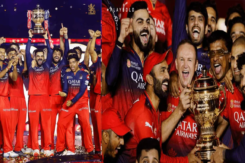 ipl2025:  கனவு நனவானது... PBKS -ஐ வீழ்த்தி கோப்பையை முத்தமிட்ட RCB.. ரசிகர்கள் உற்சாகம்!