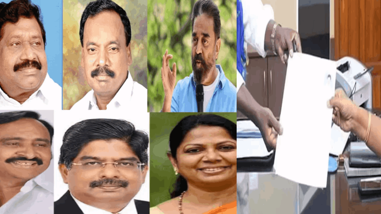 மாநிலங்களவை தேர்தல்: அதிமுக, திமுக வேட்பாளர்கள் இன்று வேட்புமனு தாக்கல்!
