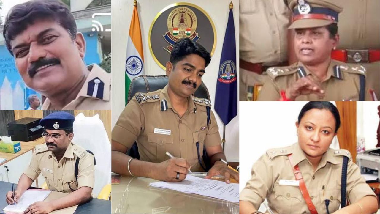 18 காவல்துறை அதிகாரிகள் இடமாற்றம்.. தமிழக அரசு உத்தரவு