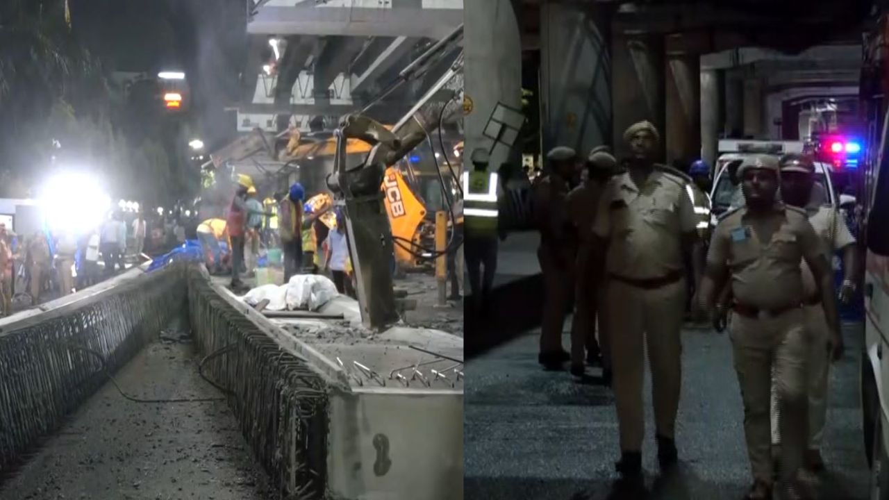 மெட்ரோ கட்டுமான பணியில் விபத்து.. வழக்கு பதிவு செய்த போலீசார்