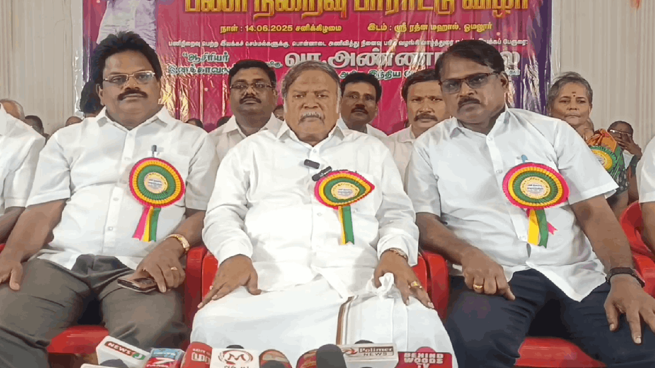 ஆசிரியர்கள் கோரிக்கை நிறைவேற்றாவிட்டால் திமுக 50 தொகுதிகளை இழக்க நேரிடும் - ஐபெக்டோ செயலாளர் அண்ணாமலை எச்சரிக்கை