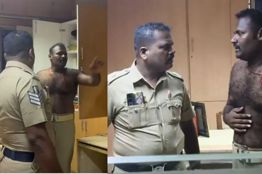 மதிமுக அலுவலத்தில் தாக்குதல்.. மர்ம நபரை பிடித்து போலீசார் விசாரணை