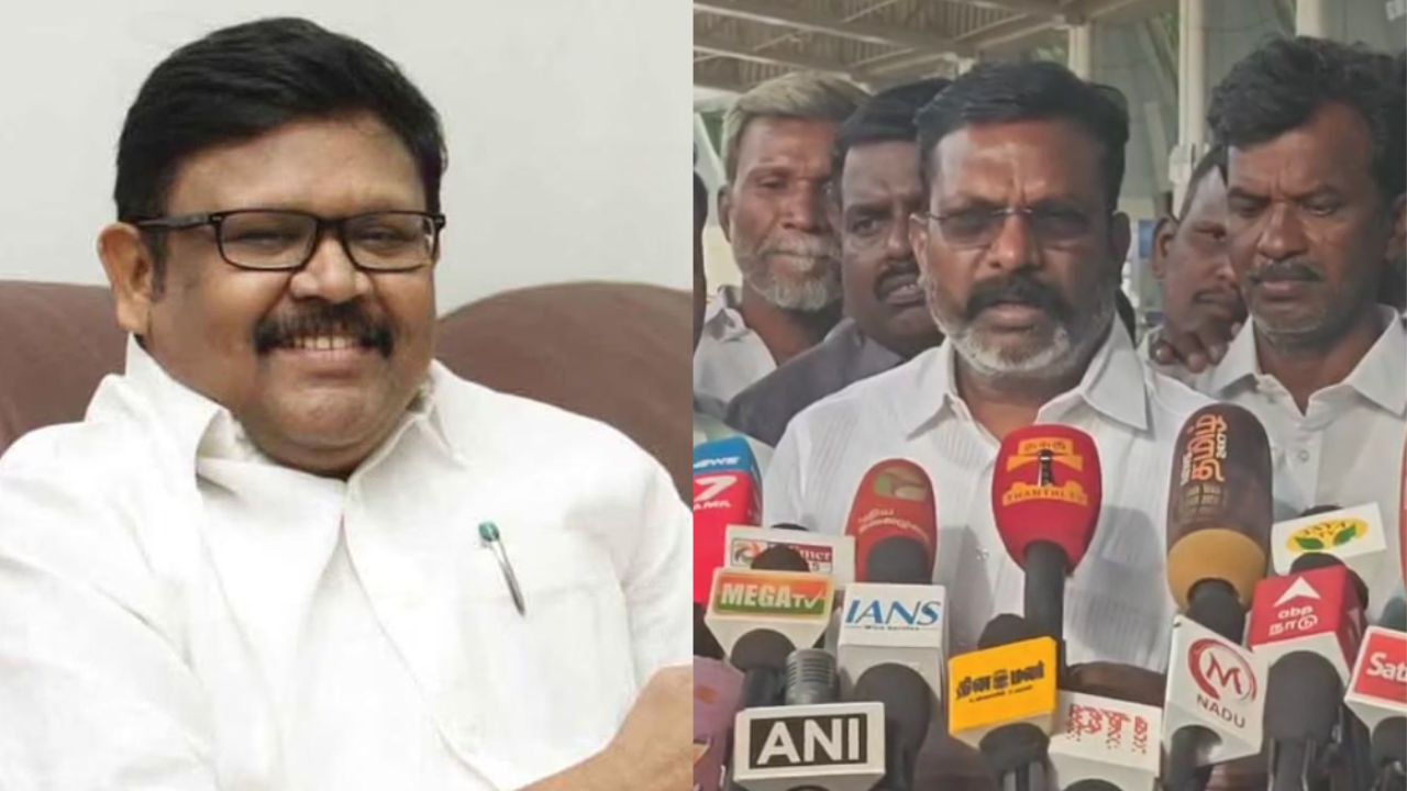 வைகைச் செல்வனுடன் சந்திப்பு.. அரசியல் எதுவும் பேசவில்லை- திருமாவளவன் விளக்கம்