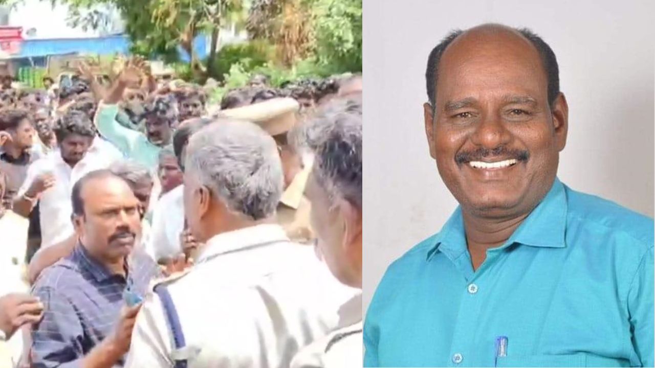 விசிக பிரமுகர் படுகொலை... போராட்டத்தில் ஈடுபட்ட உறவினர்களால் பரபரப்பு