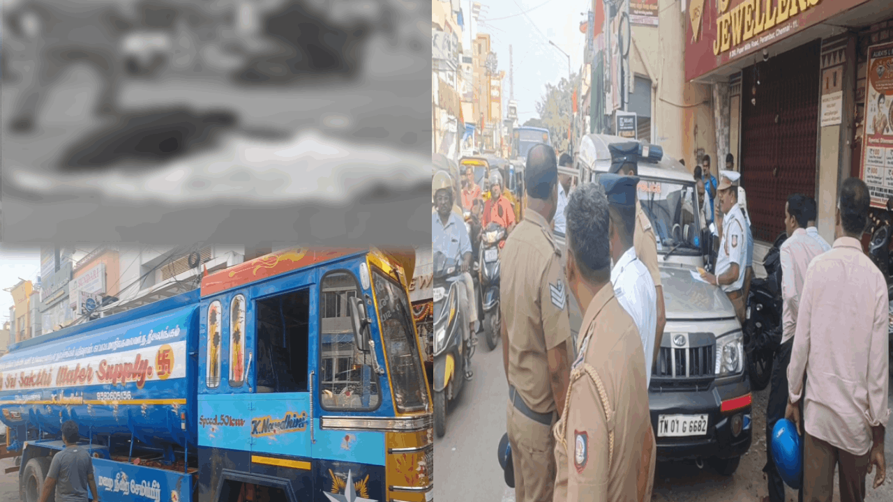 வாகன விபத்து: சிறுமி மீது ஏறி இறங்கிய லாரி.. தாய் கண்முன்னே உயிரிழந்த மகள்!