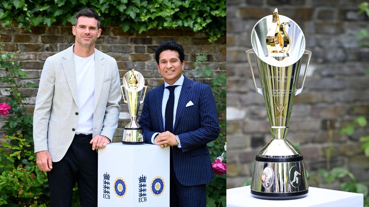 IND vs ENG: சர்ச்சைகளுக்கு மத்தியில் 'ஆண்டர்சன்-டெண்டுல்கர் கோப்பை' அறிமுகம்!