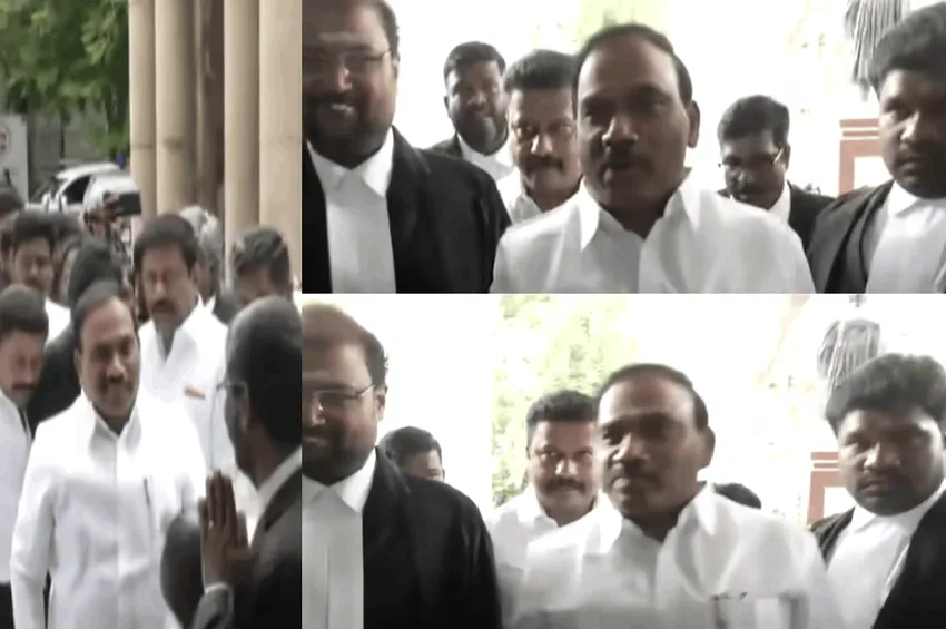 சொத்து குவிப்பு வழக்கு: திமுக MP ஆ.ராசா நீதிமன்றத்தில் ஆஜர்!
