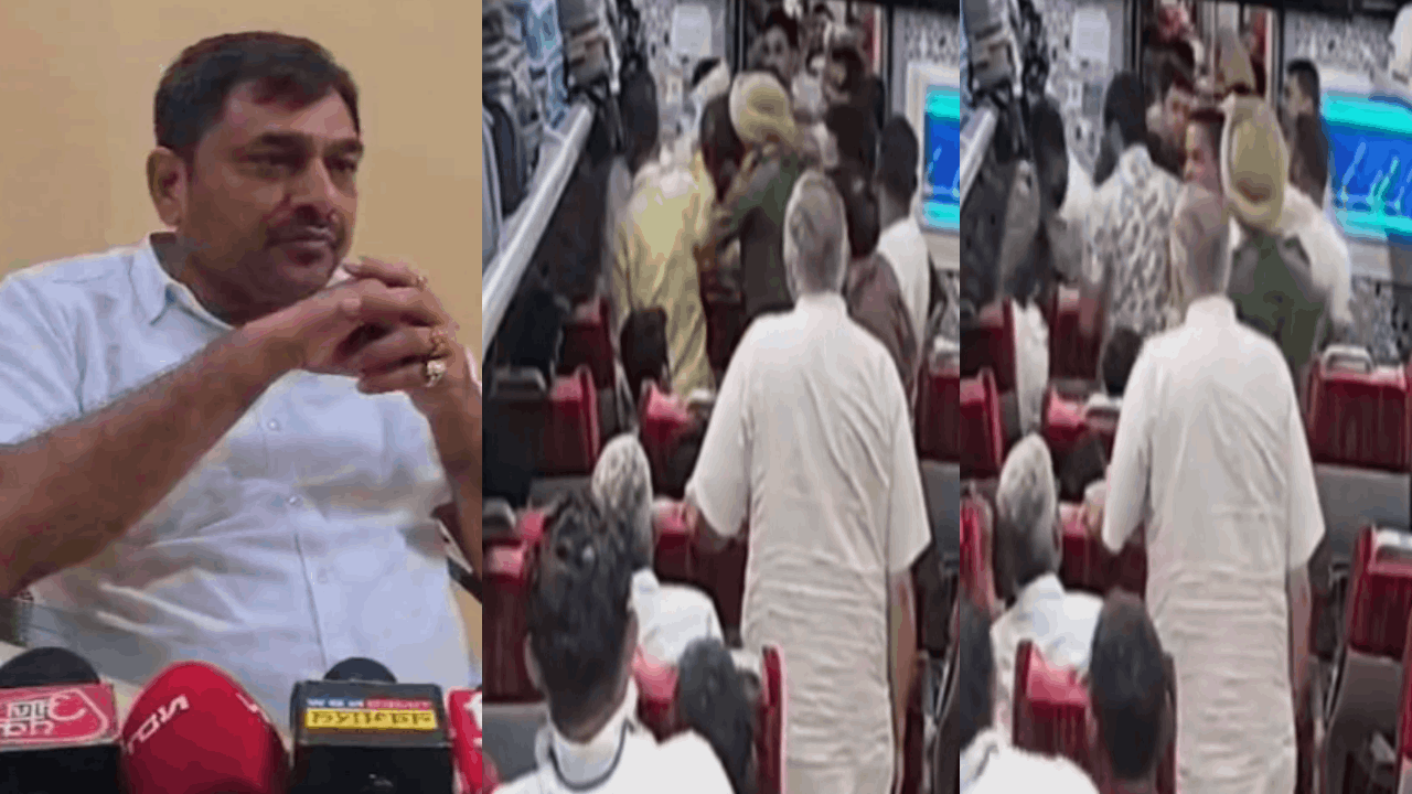 சீட்டை விட்டுத் தர மறுத்த பயணியை ஆள் வைத்து அடித்த பாஜக எம்.எல்.ஏ..  ரயில்வே போலீசார் விசாரணை