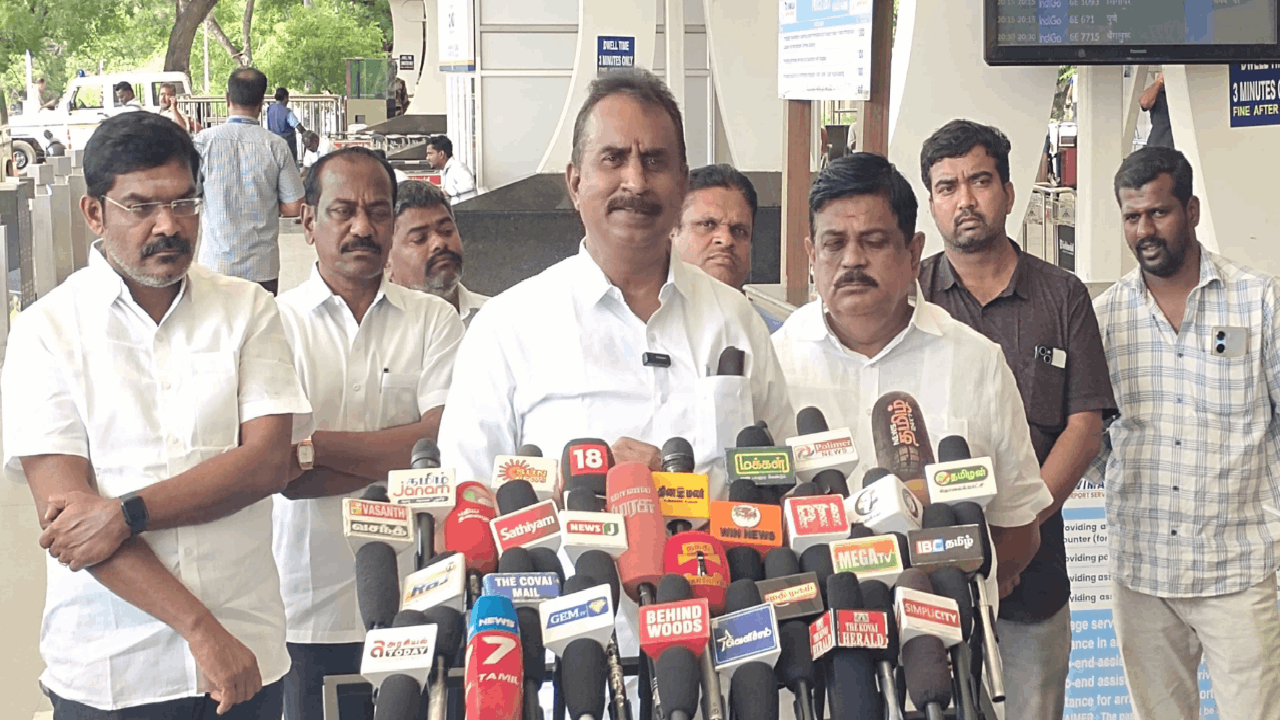 கூட்டணி வேறு.. கொள்கை வேறு - முன்னாள் அமைச்சர் எஸ். பி. வேலுமணி 