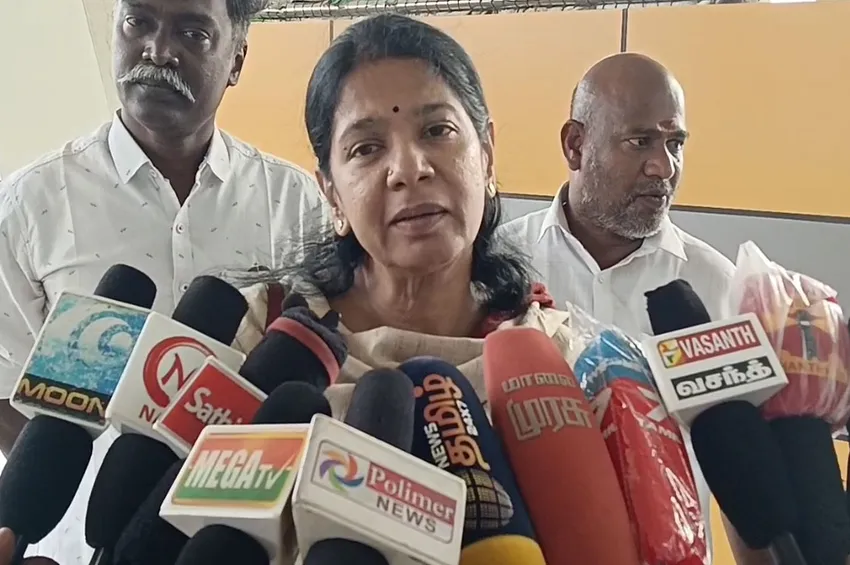  திராவிடத்திற்கும், அதிமுகவுக்கும் எந்த சம்பந்தமும் இல்லை- கனிமொழி எம்.பி.,