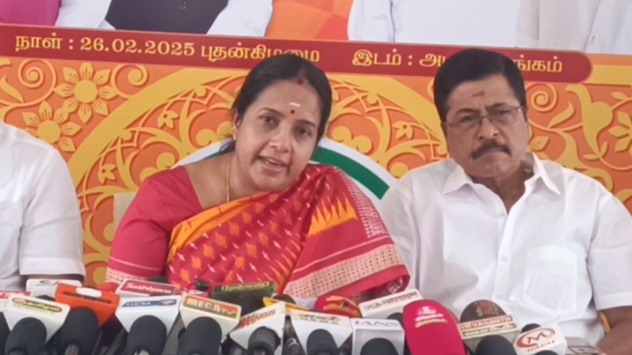 அதிமுக - பாஜக கூட்டணி ஸ்ட்ராங்கா இருக்கு.. வானதி ஸ்ரீனிவாசன்