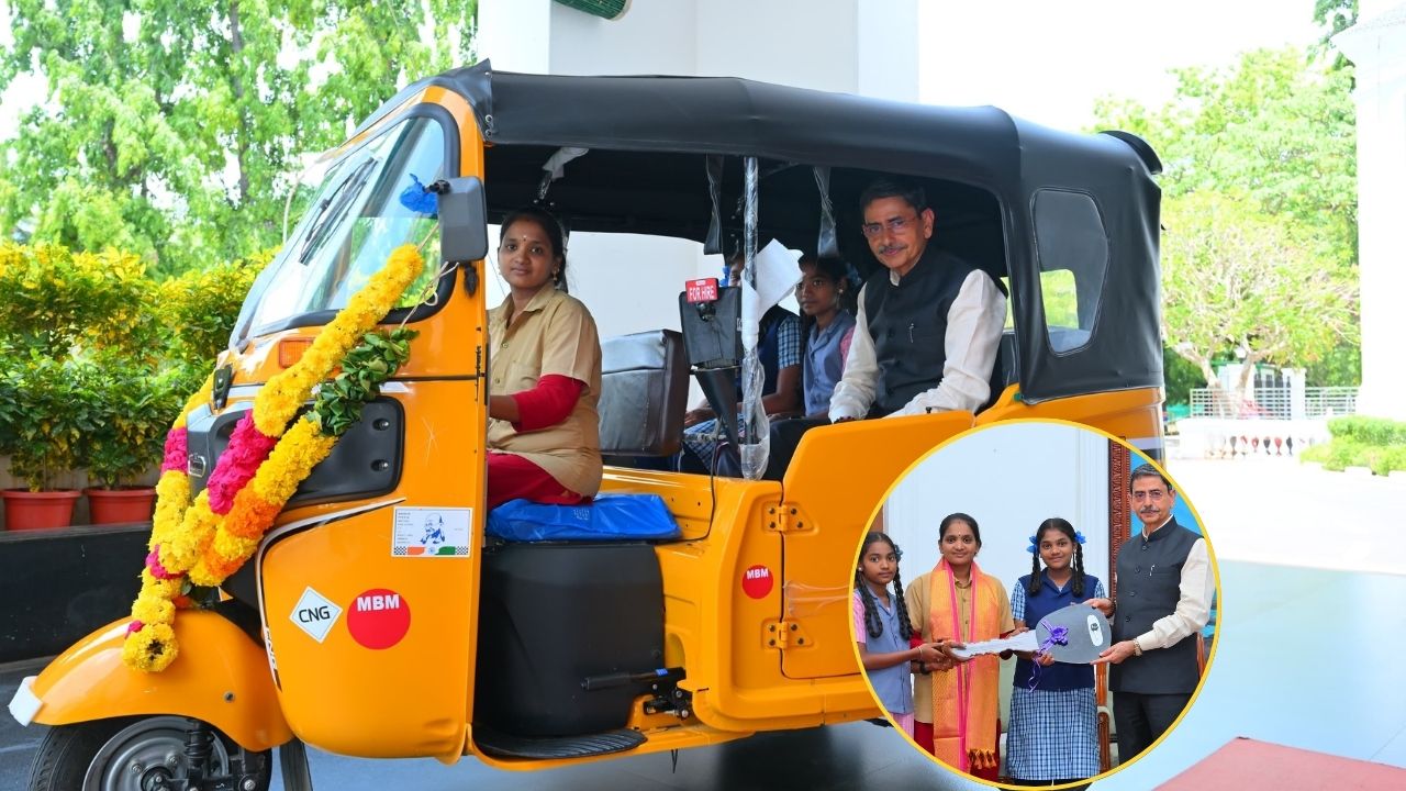 ஆட்டோ வேணும் சார்.. 3 மாதத்தில் கோரிக்கையினை நிறைவேற்றிய ஆளுநர்!