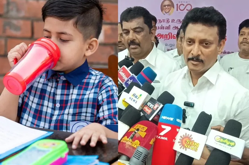 விரைவில் அரசுப் பள்ளிகளில் வாட்டர் பெல் திட்டம்: அமைச்சர் பேட்டி