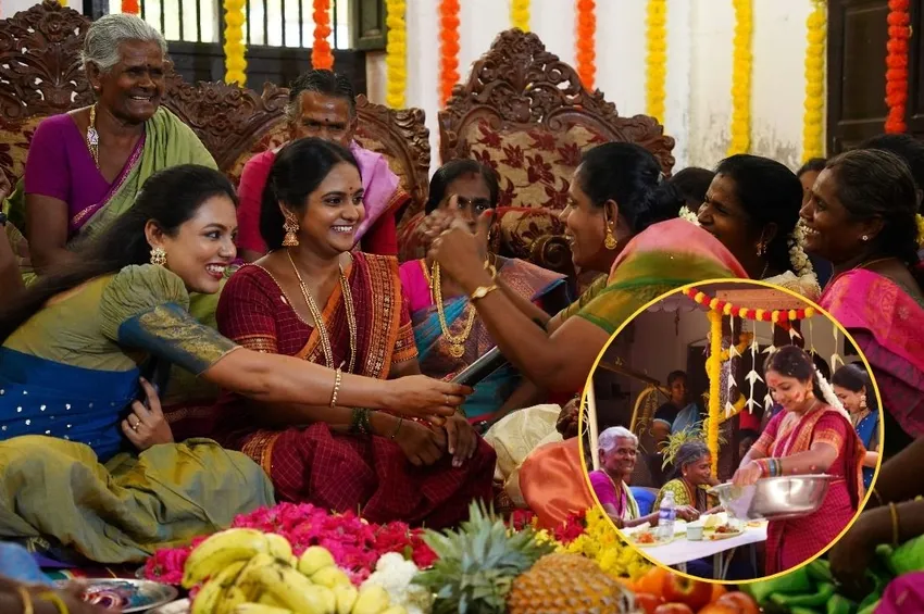 சின்ன மருமகள் சீரியல் வெற்றி- ரசிகர்களுக்கு விருந்து வைத்த விஜய் டிவி