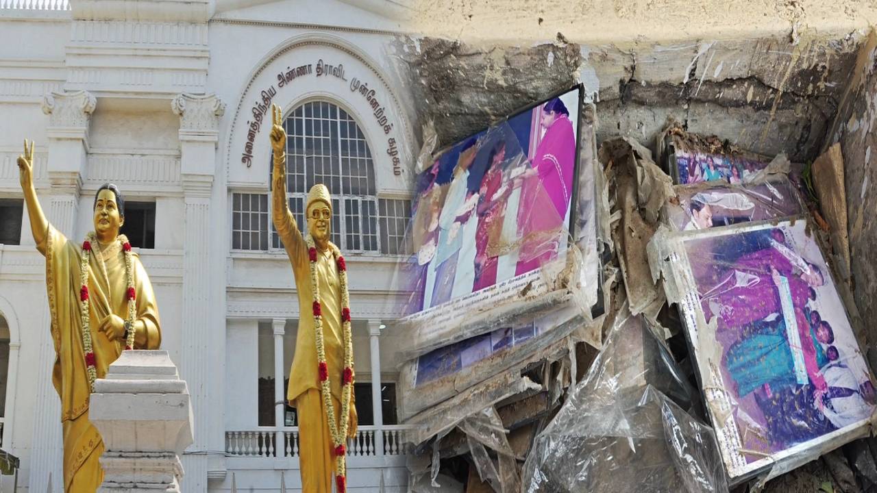  குப்பையில் வீசப்பட்ட ஜெயலலிதா புகைப்படம்- அதிமுக கண்டனம்