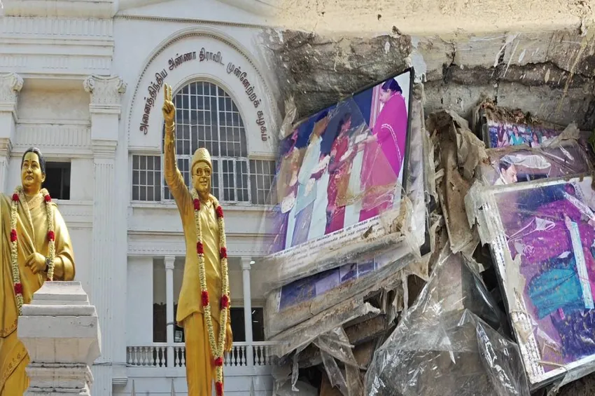  குப்பையில் வீசப்பட்ட ஜெயலலிதா புகைப்படம்- அதிமுக கண்டனம்