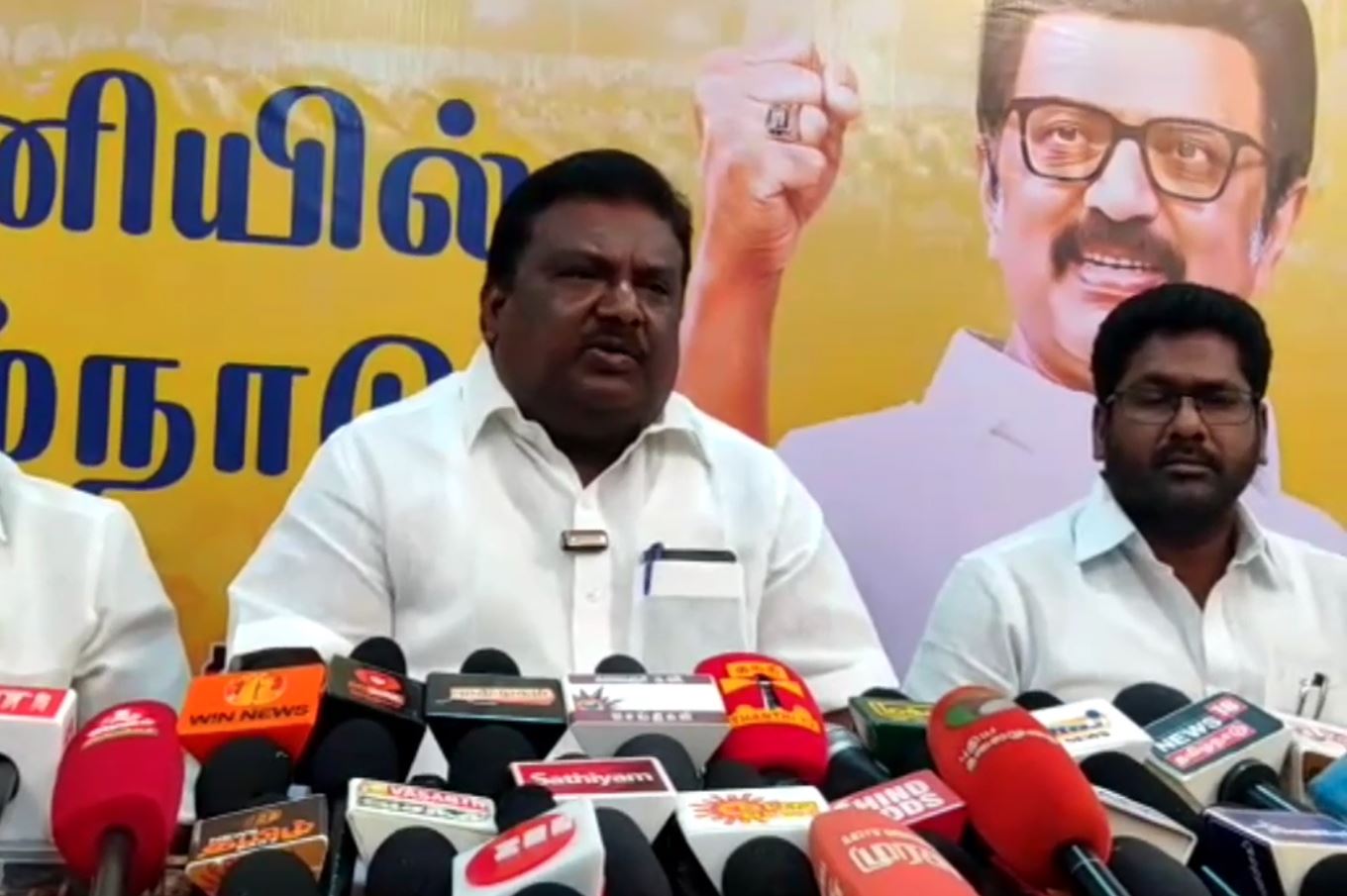 திராவிடத்துக்கு எதிராக பேசும் பாஜக.. மௌனம் காக்கும் அதிமுக- அமைச்சர் சிவசங்கர்