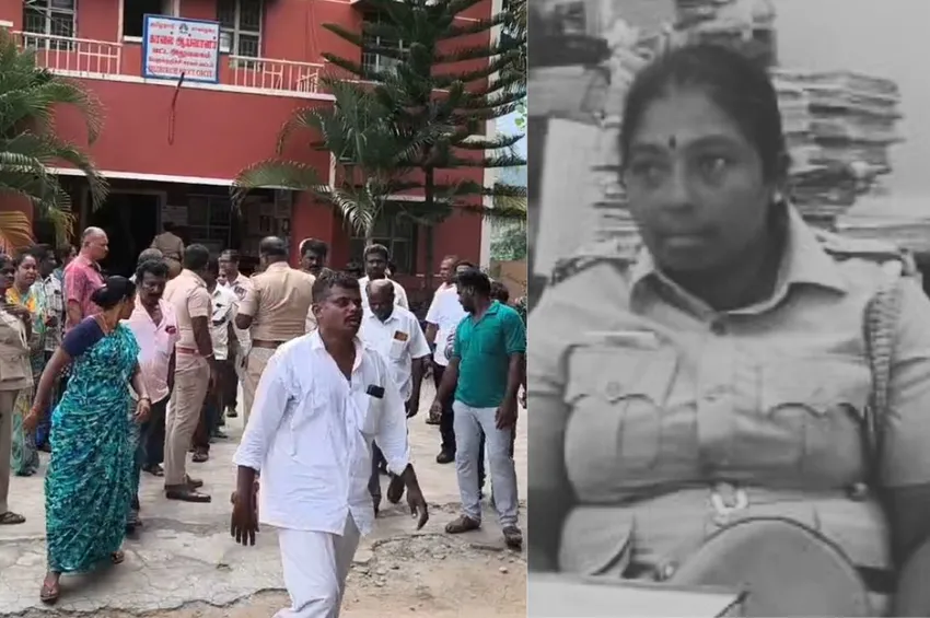 காவல் நிலையத்தில் பெண் எஸ்எஸ்ஐ உயிரிழப்பு.. போலீசார் தீவிர விசாரணை..!