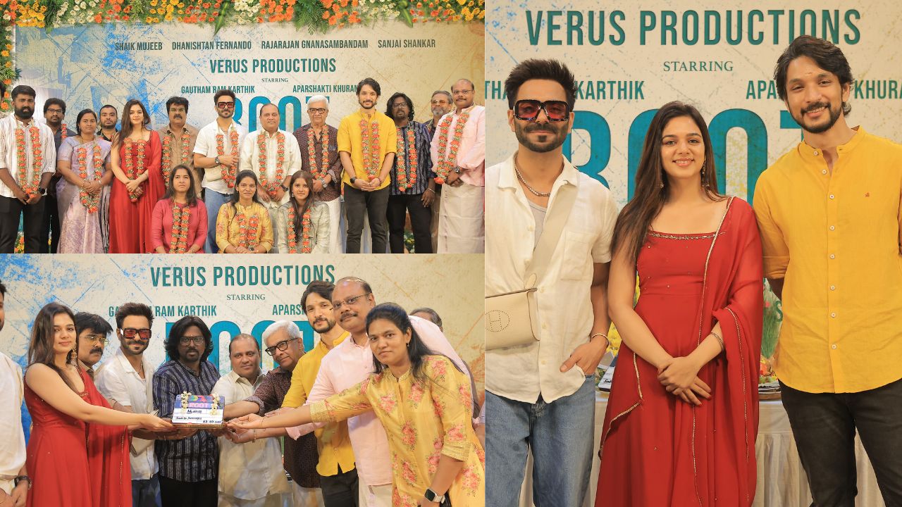'ROOT' படத்தின் மூலம் தமிழ் திரையுலகிற்கு என்ட்ரி தரும் அபார்ஷக்தி குரானா!