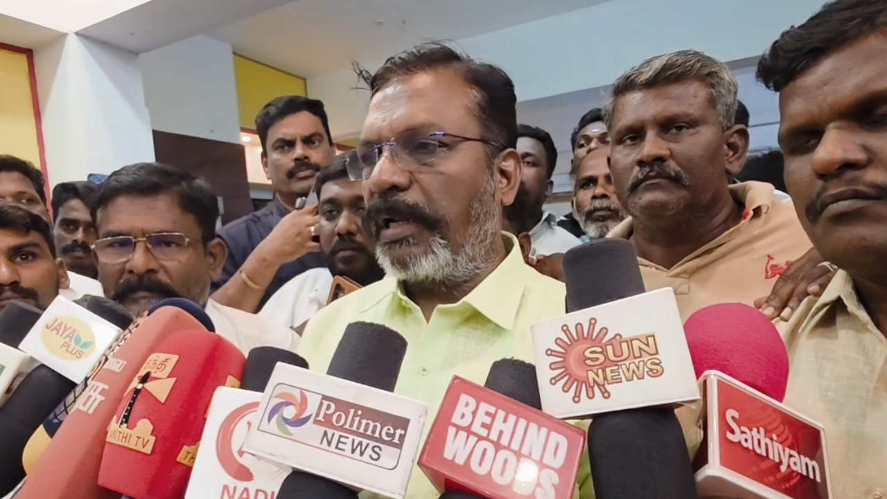 காவல்துறையை இரும்புக்கரம் கொண்டு நசுக்க வேண்டும்-முதலமைச்சருக்கு திருமாவளவன் வலிறுத்தல் 