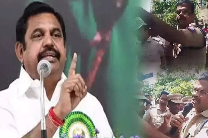  விருதுநகர் எஸ்.பி. மிரட்டல்- இபிஎஸ் கண்டனம்