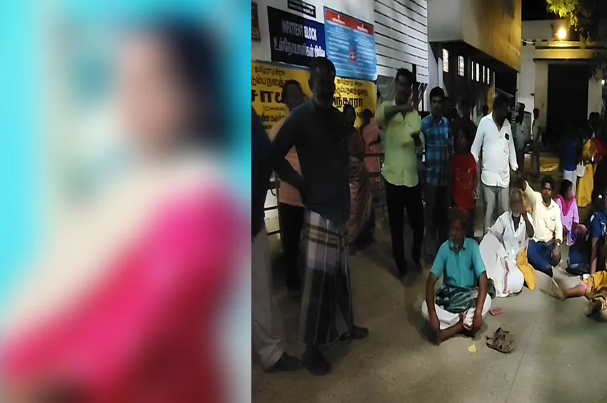 புதுக்கோட்டையில் பிரசவசத்திற்காக அனுமதிக்கப்பட்ட பெண்..உறவினர்கள் திடீர் முற்றுகையால் பரபரப்பு