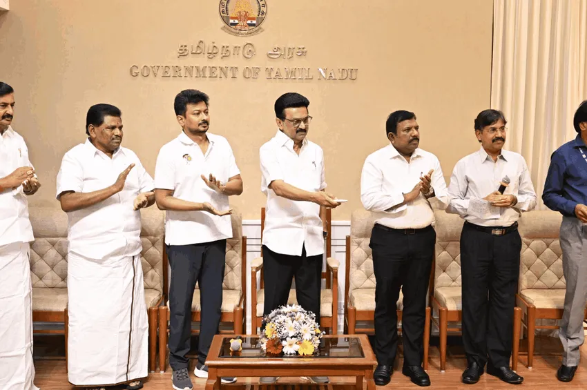 முடிவுற்ற திட்டப் பணிகள்.. தொடங்கி வைத்த முதலமைச்சர் மு.க.ஸ்டாலின்!