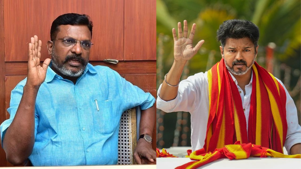 அதிமுகவை தோழமையாக விஜய் கருதுவது போல் உள்ளது.. திருமாவளவன்